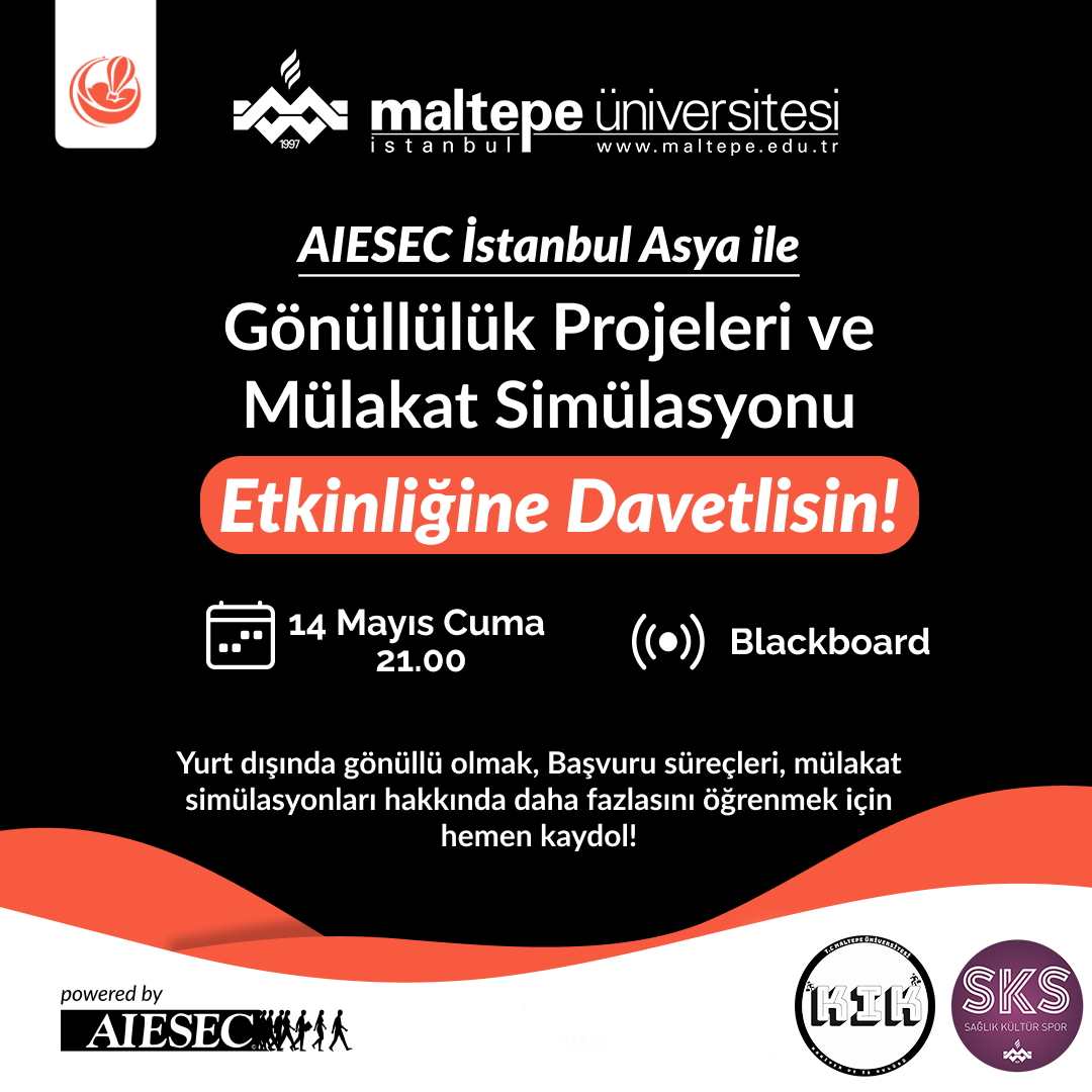 AIESEC İstanbul Asya ile Gönüllülük Projeleri ve Mülakat Simülasyonu