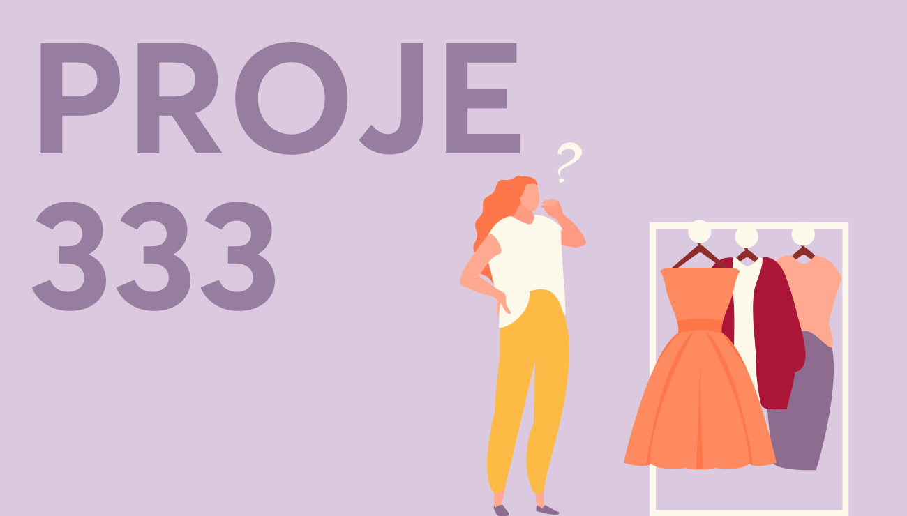 Hiç Giyecek Kıyafetim Yok Sorununa Çözüm: Proje 333
